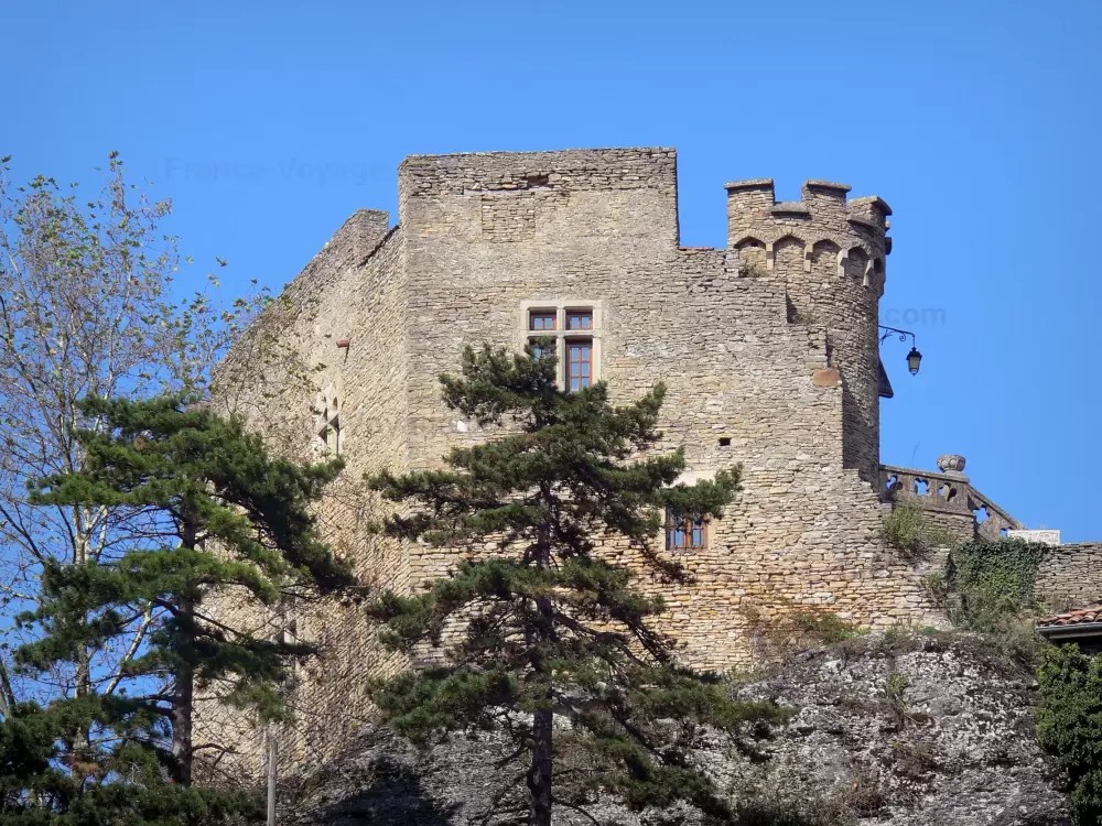 RARE PINS PIN'S .. Tourisme Chateau Castle De Castelnau Lot Bretenoux